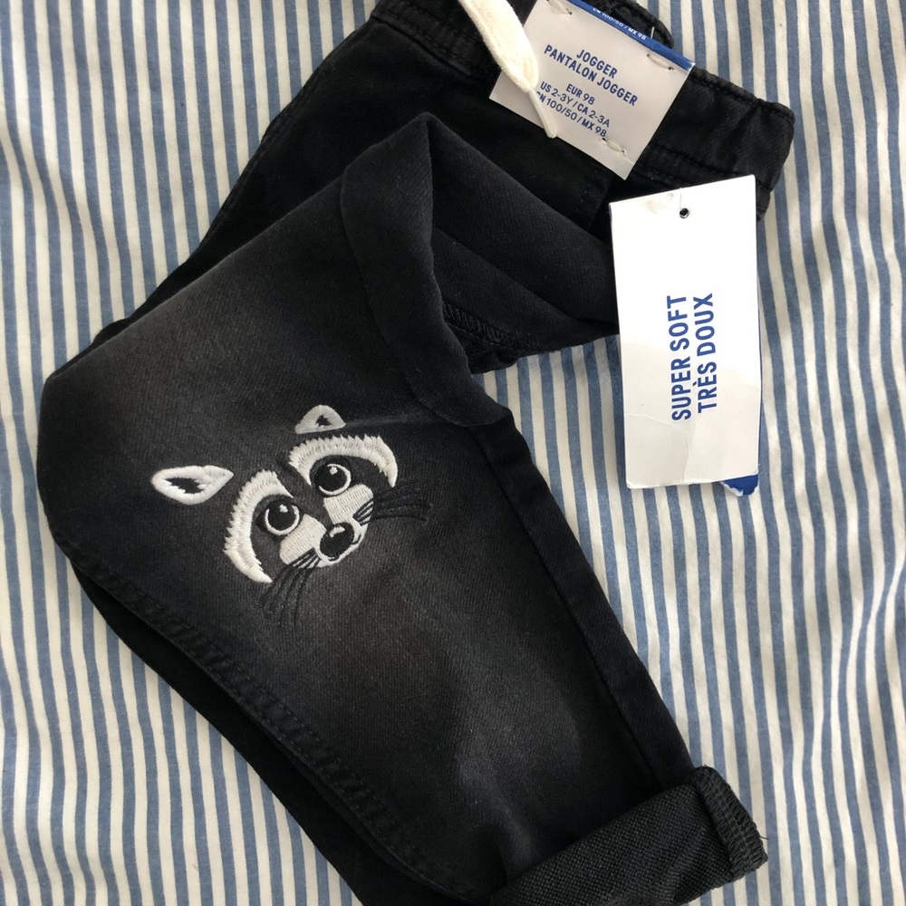 H&M toddler black jeans